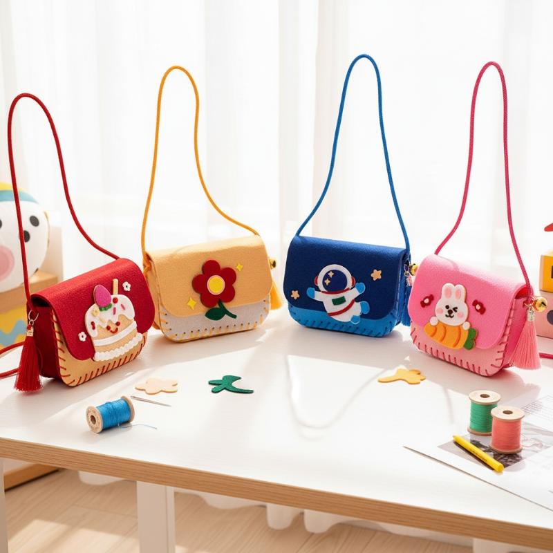 Felt Bag Making Kit for Childr - Art Craft For Kindergarten ulasan dan harga