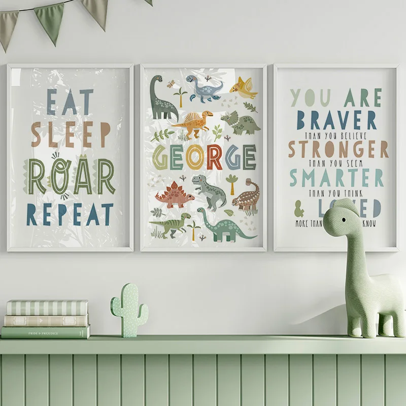 Jurassic Period Dinosaur Wall  - Art Craft Dinosaur ulasan dan harga
