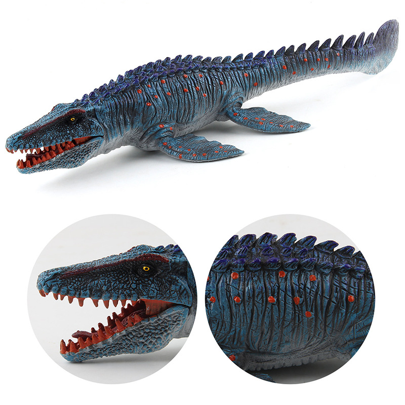33cm Sea King Mosasaur Action  - Art Craft Dinosaur ulasan dan harga