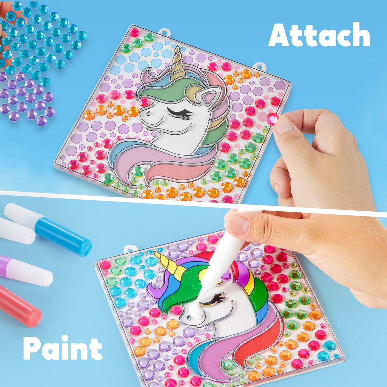 JOYFY 4PCS Window Art 2-in-1 G - Art Craft Board ulasan dan harga
