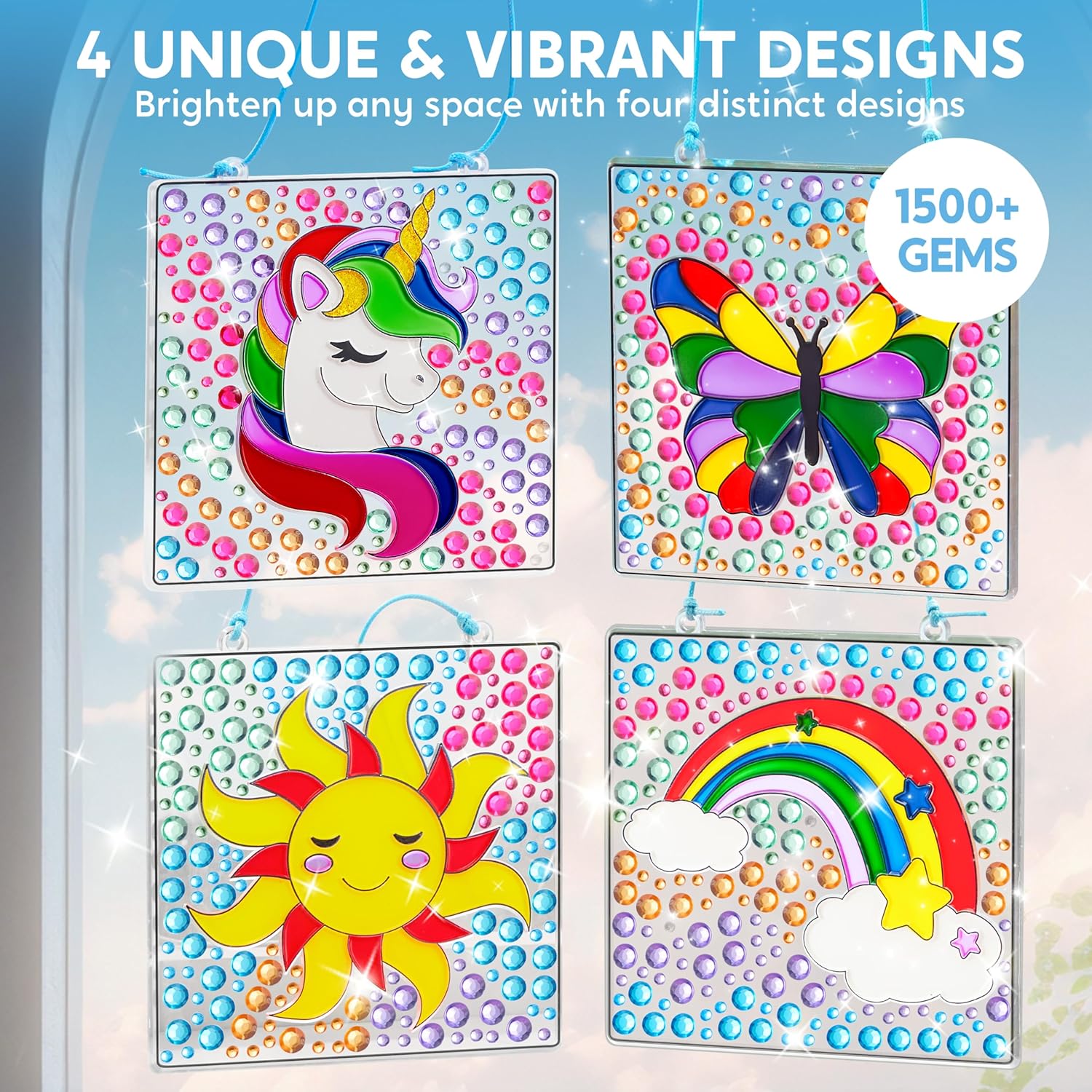 JOYFY 4PCS Window Art 2-in-1 G - Art Craft Board ulasan dan harga