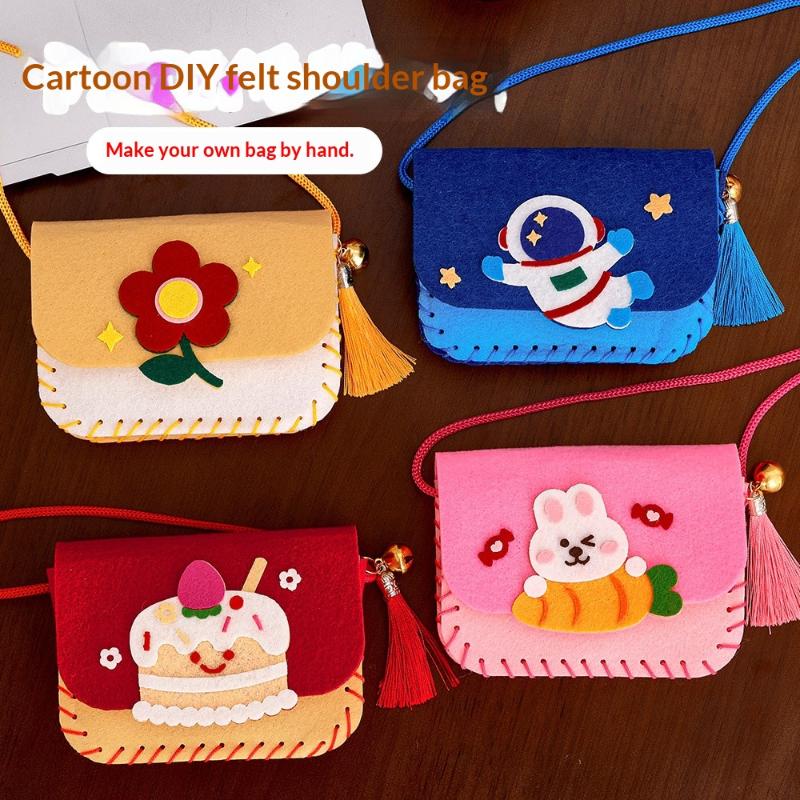 Cute Felt Felt Bag Making Kit  - Art Craft For Kindergarten ulasan dan harga