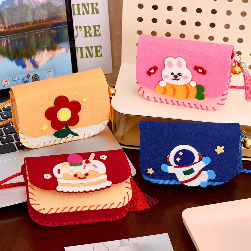 Cute Felt Felt Bag Making Kit  - Art Craft For Kindergarten ulasan dan harga