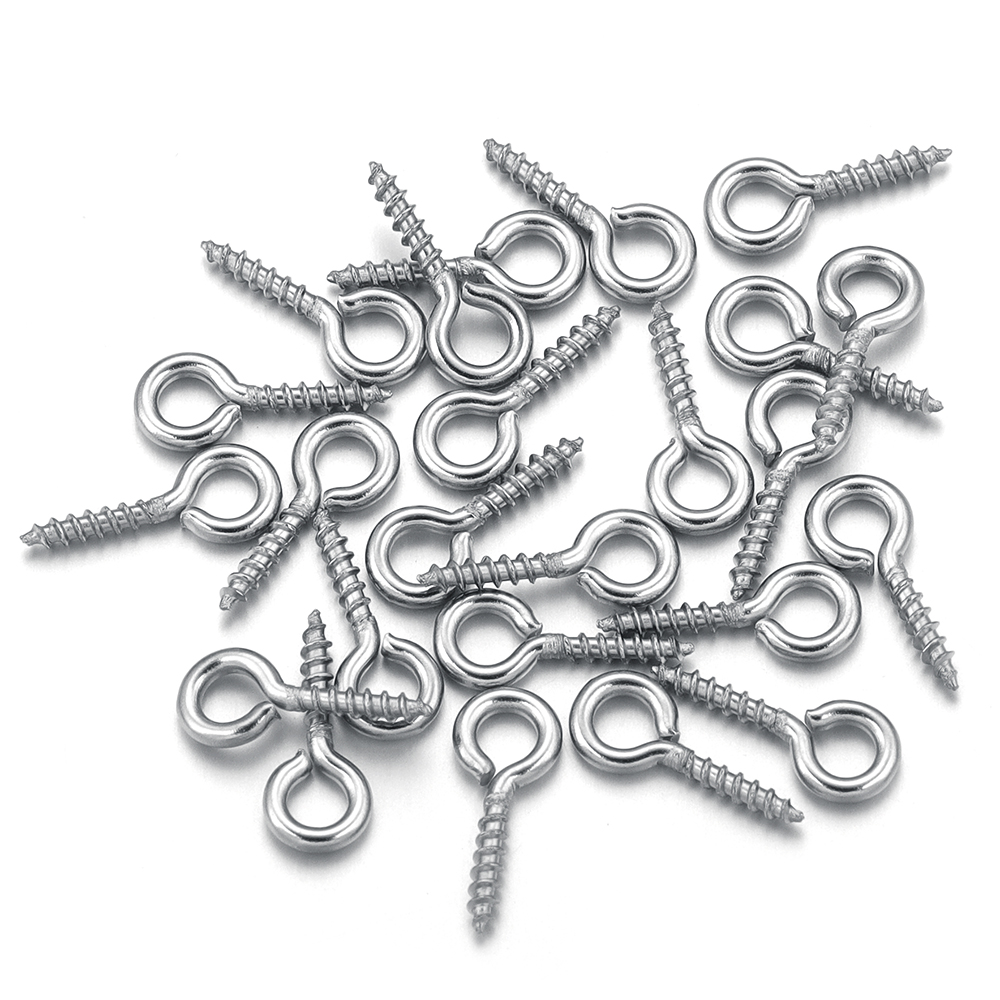 100pcs/lot Stainless Steel Min - Art Craft Accessories ulasan dan harga