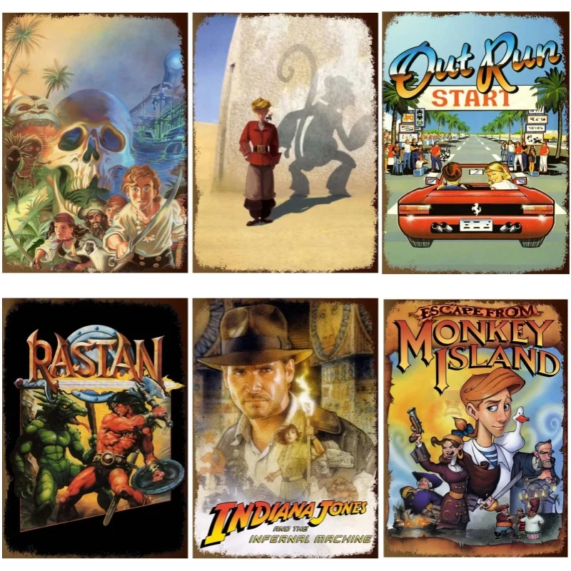 80s Classic Video Game Metal S - Art Craft Video ulasan dan harga
