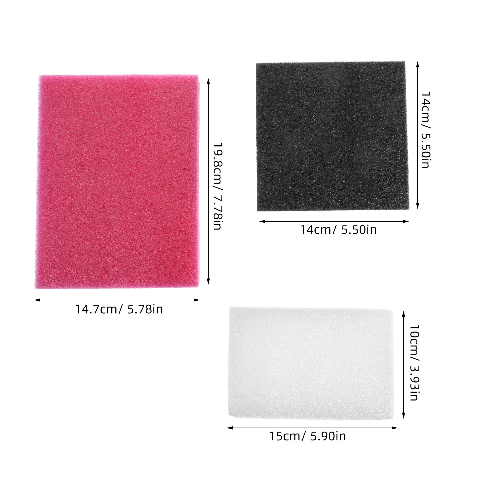 6Pcs Wool Felt Needle Felting  - Art Craft Board ulasan dan harga