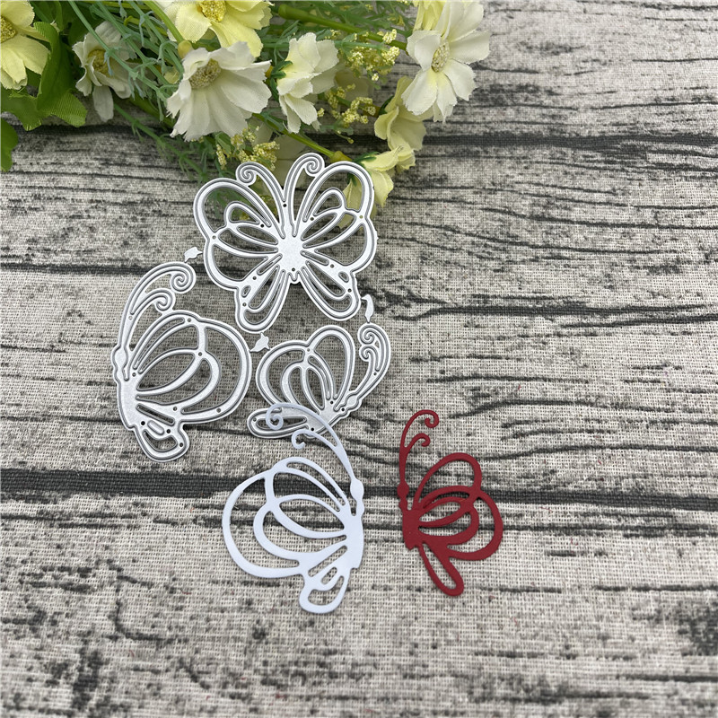 Butterfly flower Metal Cutting - Art Craft Knife ulasan dan harga