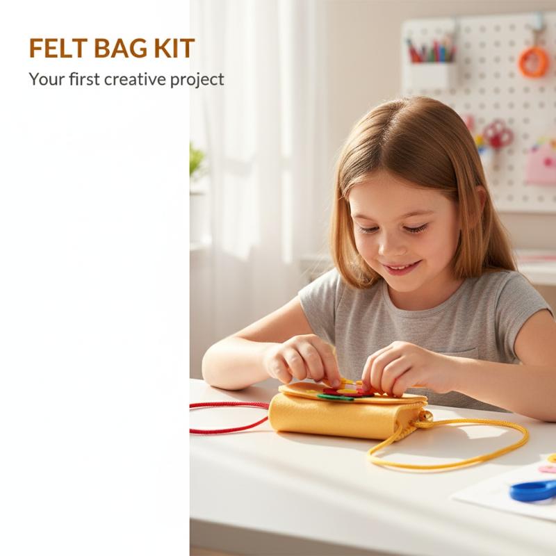 Children Felt Bag Making Kit D - Art Craft For Kindergarten ulasan dan harga