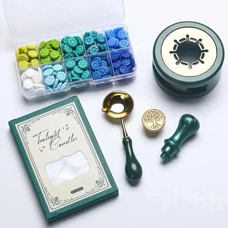 200pcs Tulip Wax Seal Stamp Ki - Batik Wax Kit ulasan dan harga