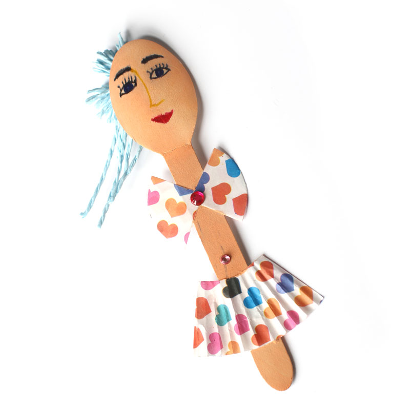 20PCS/LOT.Wood spoon arts and  - Art Craft For Kindergarten ulasan dan harga