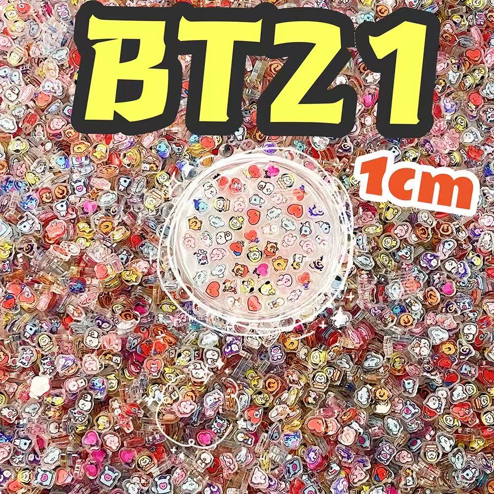 100pcs BT21 BTS Single-Layer 1 - Art Craft Accessories ulasan dan harga