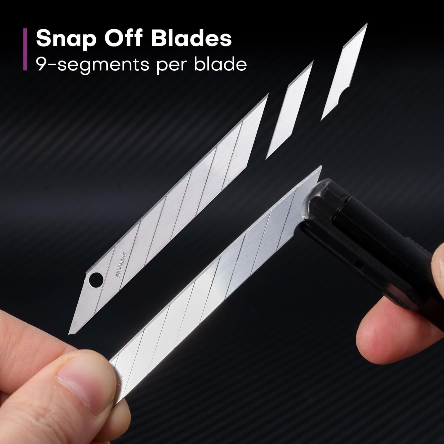 FOSHIO Stainless Steel Replace - Art Craft Knife ulasan dan harga