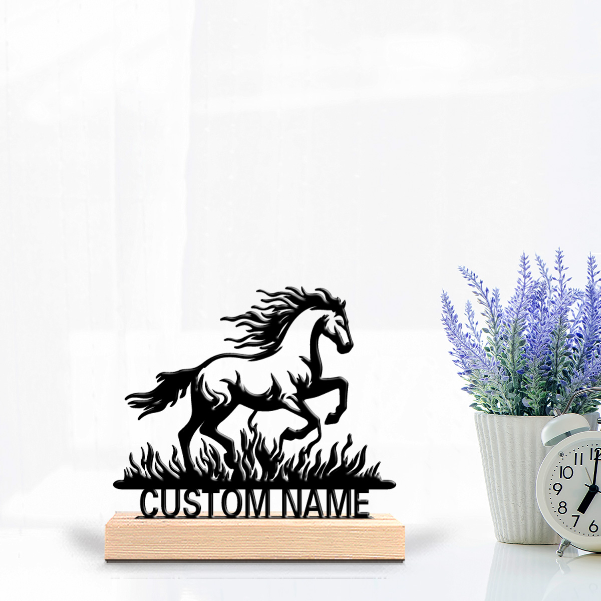 1pc Simple horse Customized Te - Art Craft Horse ulasan dan harga
