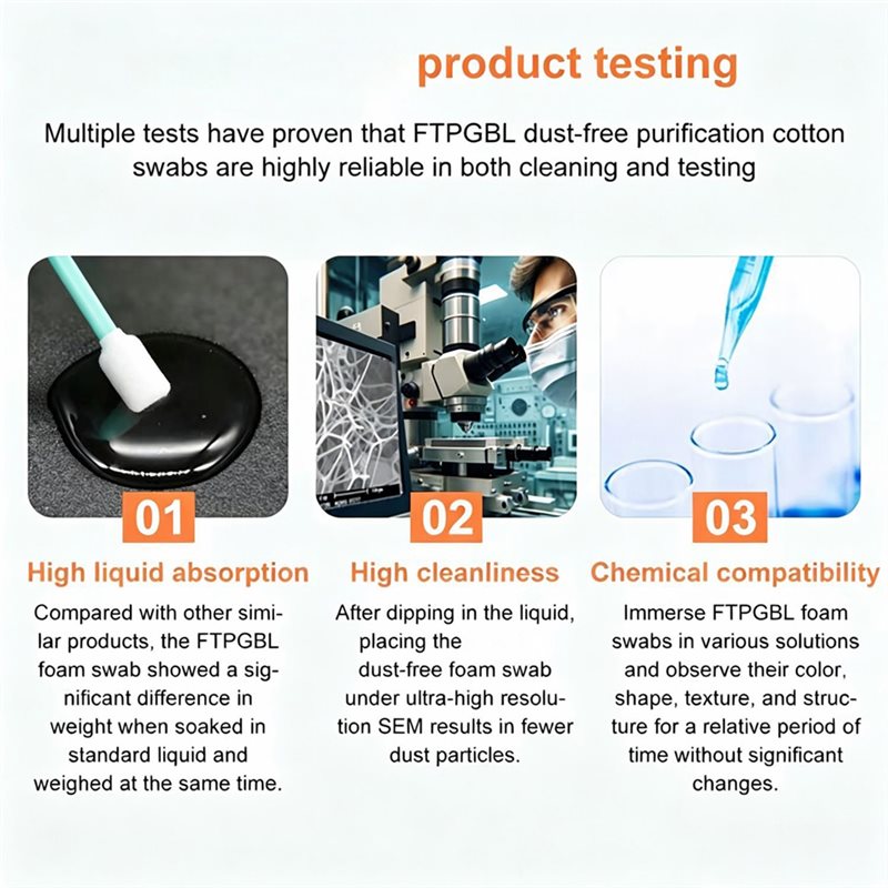SHGO-Cleaning Lab Swab Kit For - Art Craft Optical ulasan dan harga