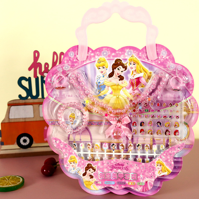 Frozen nail sticker necklace d - Art Craft Movement ulasan dan harga