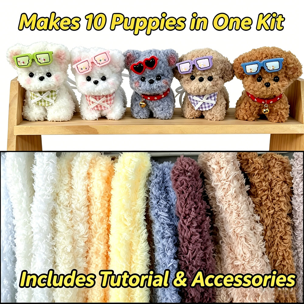 Soft Chenille Stems DIY Puppy  - Art Craft Video ulasan dan harga