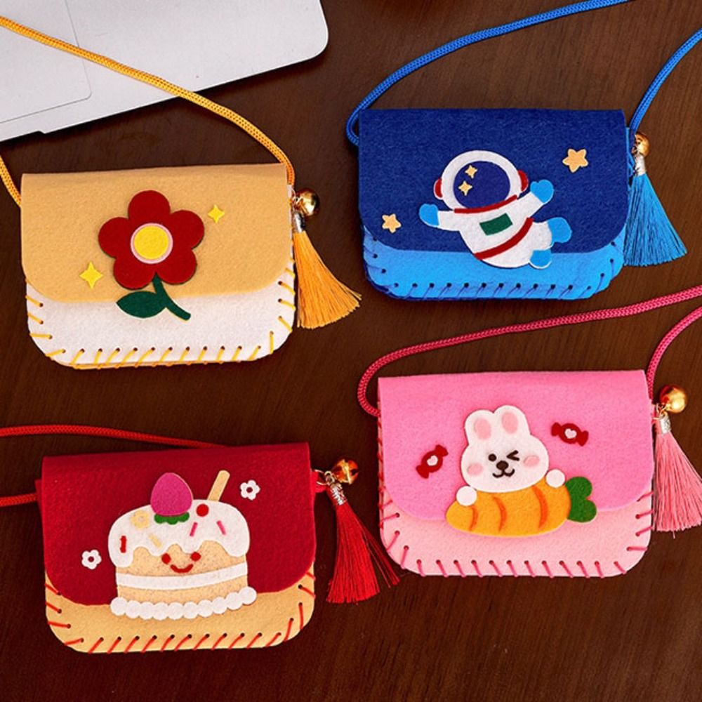 Cute Felt Felt Bag Making Kit  - Art Craft For Kindergarten ulasan dan harga