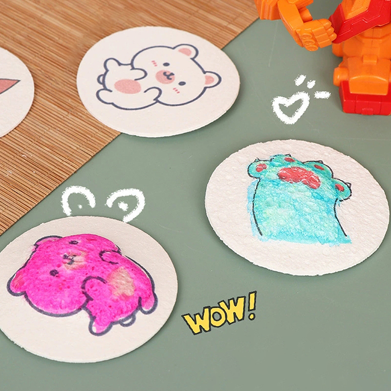 3D Magic Puffy Foam Texture Pa - Art Craft Board ulasan dan harga