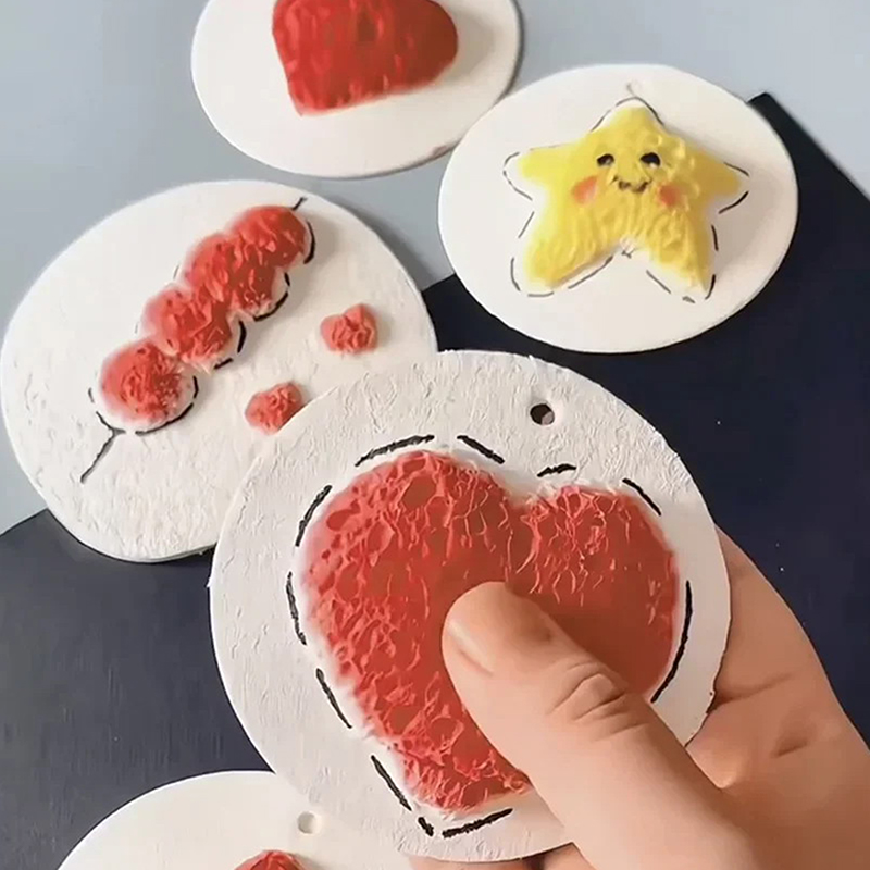 3D Magic Puffy Foam Texture Pa - Art Craft Board ulasan dan harga