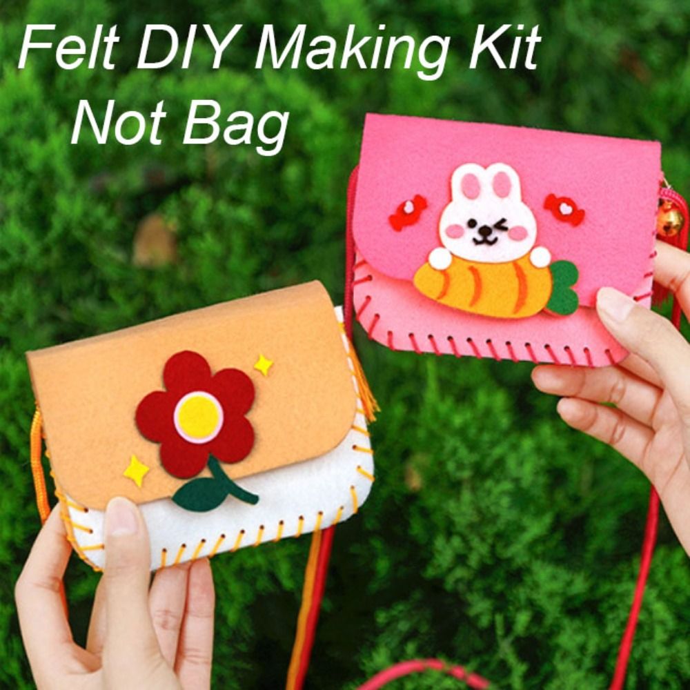 Cute Felt Felt Bag Making Kit  - Art Craft For Kindergarten ulasan dan harga