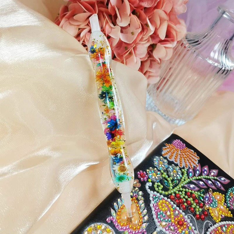 1set Flower Design Resin 5D Di - Art Craft Accessories ulasan dan harga