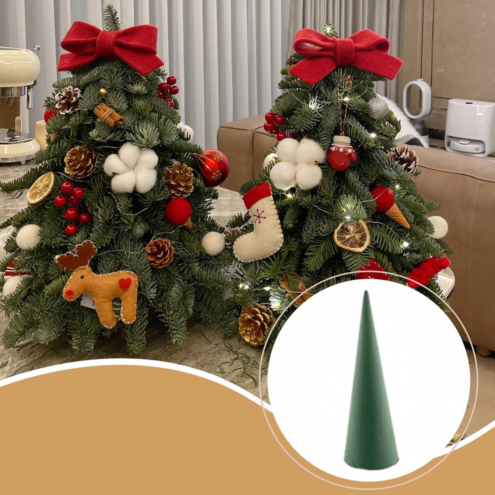 Floral Christmas Tree Cone Ver - Art Craft Christmas Tree ulasan dan harga