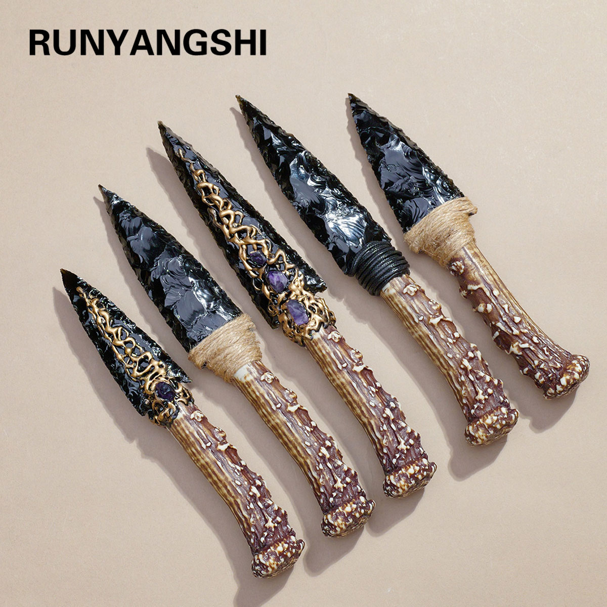 1PC Crystal Obsidian model | N - Art Craft Knife ulasan dan harga